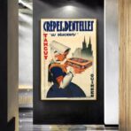 cartel de crepes vintage