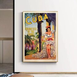 cartel vintage cuba vintage
