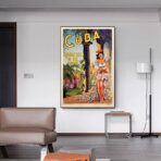 cartel vintage cuba vintage