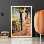cartel vintage cuba vintage
