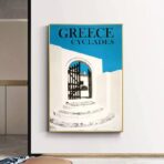 cartel vintage cyclades