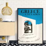 cartel vintage cyclades