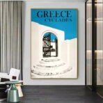 cartel vintage cyclades