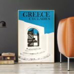 cartel vintage cyclades