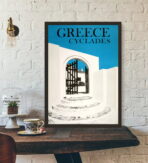 cartel vintage cyclades