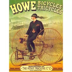 cartel de ciclismo vintage londres vintage