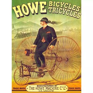 cartel de ciclismo vintage londres vintage