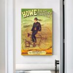 cartel de ciclismo vintage londres vintage