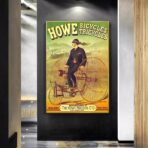cartel de ciclismo vintage londres vintage