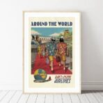 cartel daft punk alrededor del mundo