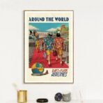 cartel daft punk alrededor del mundo