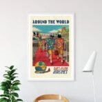 cartel daft punk alrededor del mundo