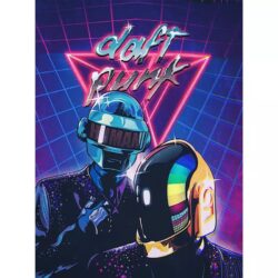 cartel vintage daft punk