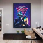 cartel vintage daft punk