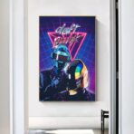 cartel vintage daft punk