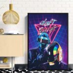 cartel vintage daft punk