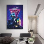 cartel vintage daft punk