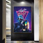 cartel vintage daft punk