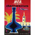 cartel vintage damasco