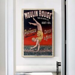 cartel de baile vintage 1