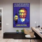 affiche de bar publicite vintage