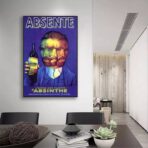 affiche de bar publicite vintage