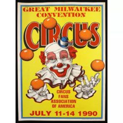 cartel de circo vintage 1