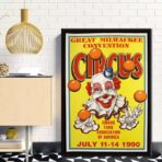 cartel de circo vintage 1