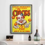 cartel de circo vintage 1