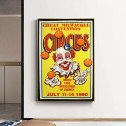 cartel de circo vintage 1