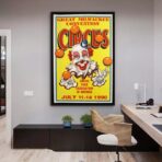 cartel de circo vintage 1