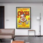 cartel de circo vintage 1