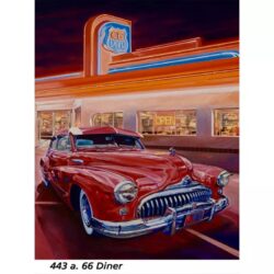 affiche de decoration vintage auto