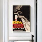 cartel vintage de jazz duke ellinghon