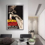 cartel vintage de jazz duke ellinghon