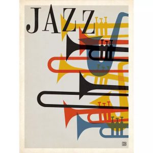 cartel de jazz vintage 2
