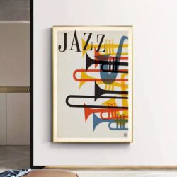 cartel de jazz vintage 2