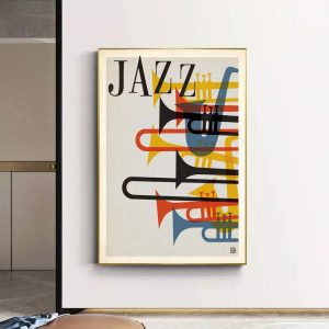 cartel de jazz vintage 2