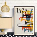 cartel de jazz vintage 2
