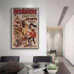 cartel de juguetes vintage