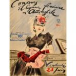 cartel de moda vintage