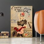 cartel de moda vintage