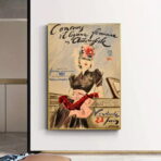 cartel de moda vintage
