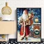 cartel de navidad vintage 2