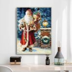cartel de navidad vintage 2