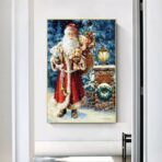 cartel de navidad vintage 2