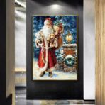 cartel de navidad vintage 2