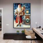 cartel de navidad vintage 2