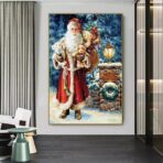 cartel de navidad vintage 2