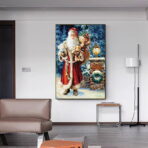 cartel de navidad vintage 2